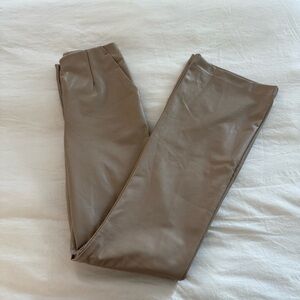 Abercrombie and Fitch Faux Leather Pants